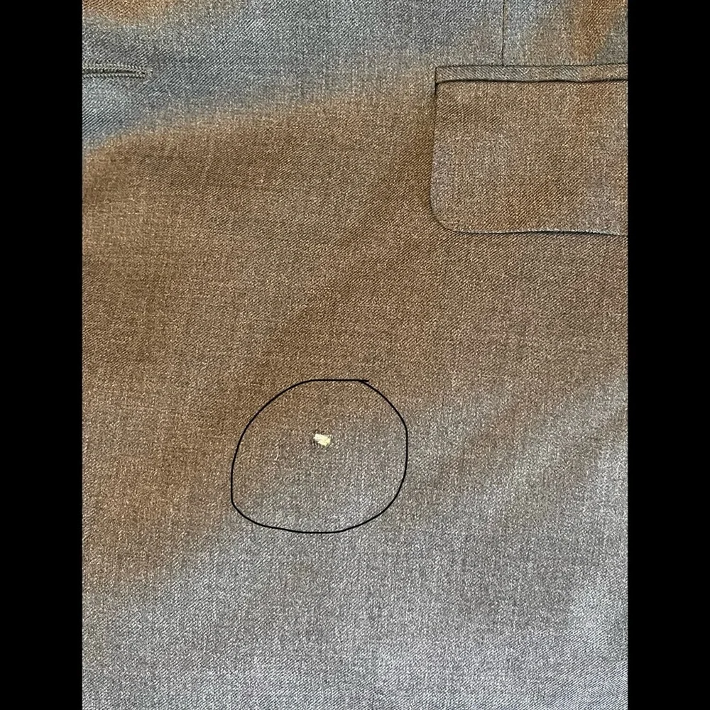 Canali Made In Italy Men Suit Jacket 100% Wool Size 50R *READ*